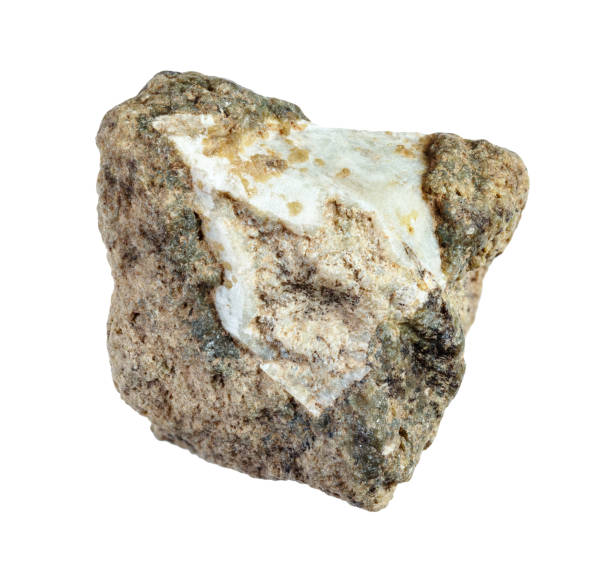 istock specimen of natural raw achtarandite rock cutout 2091297009