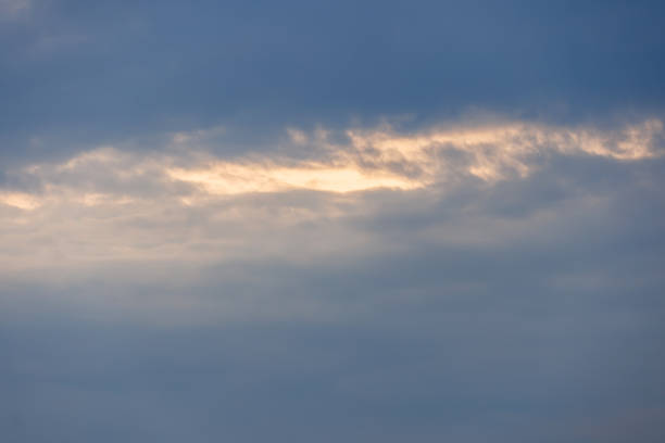 The photo of the sky was taken on March 16, 2024 in Belgrade, Serbia