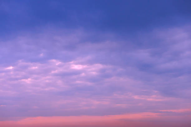 The photo of the sky was taken on March 16, 2024 in Belgrade, Serbia