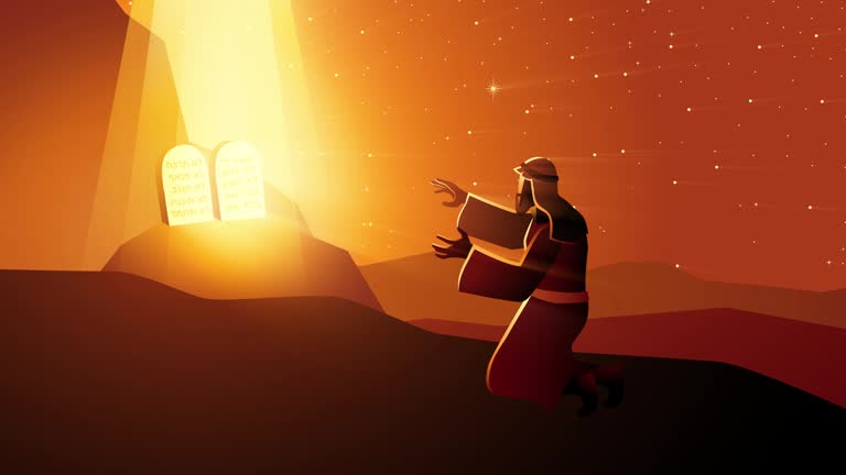 Commandments Animation 50+ Moses And The 10 Commandments Stock Videos and Royalty-Free Footage ...