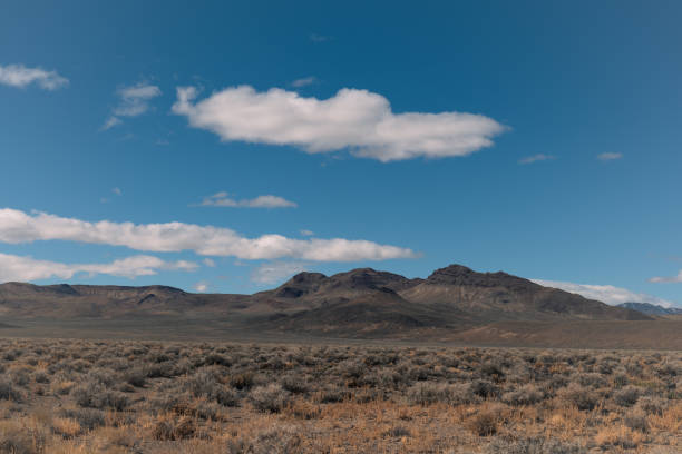 Clear blue sky with no visible objects, only fluffy clouds