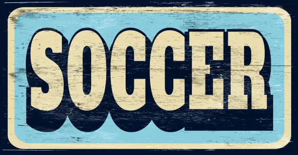 Vector illustration of Soccer