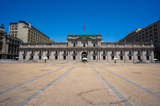 istock La Moneda Palace, state government office in Santiago, Chile 2091729512