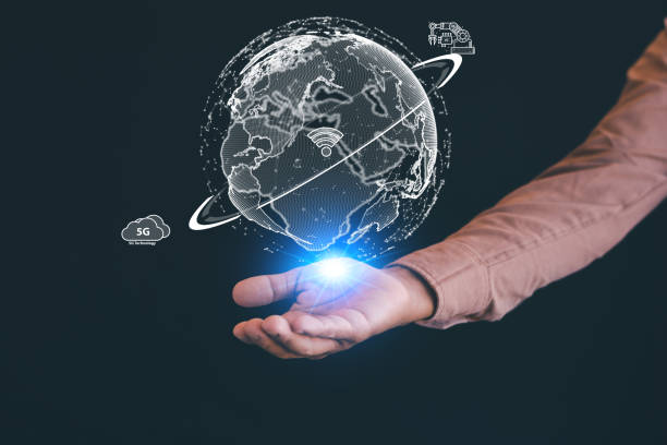 istock Internet of Things, Internet of Things, devices and network-based connection concepts, with the cloud as the center, integrate network and device connection to facilitate communication. 2091742572