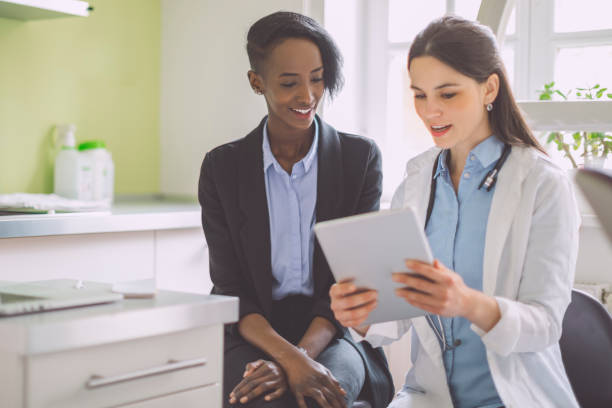 istock Doctor consulting her patient 2091848575