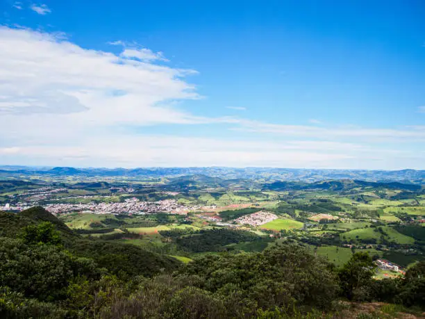 Lookout view to Minas Gerais's inland