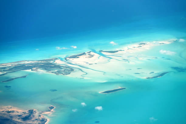Natural landscape of the Bahamas