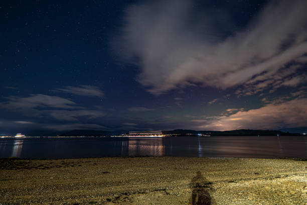 north lights from Greenock boat club old slip