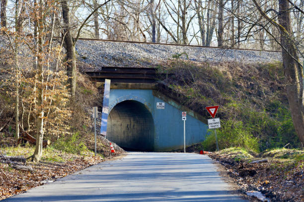 Moonville Rail Trail in South Eastern Ohio