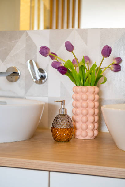 Home spa in the bathroom.