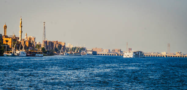 istock approaching the Esna Lock on the Nile River 2092087705