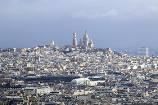 Paris, France, basilica Sacre Coeur