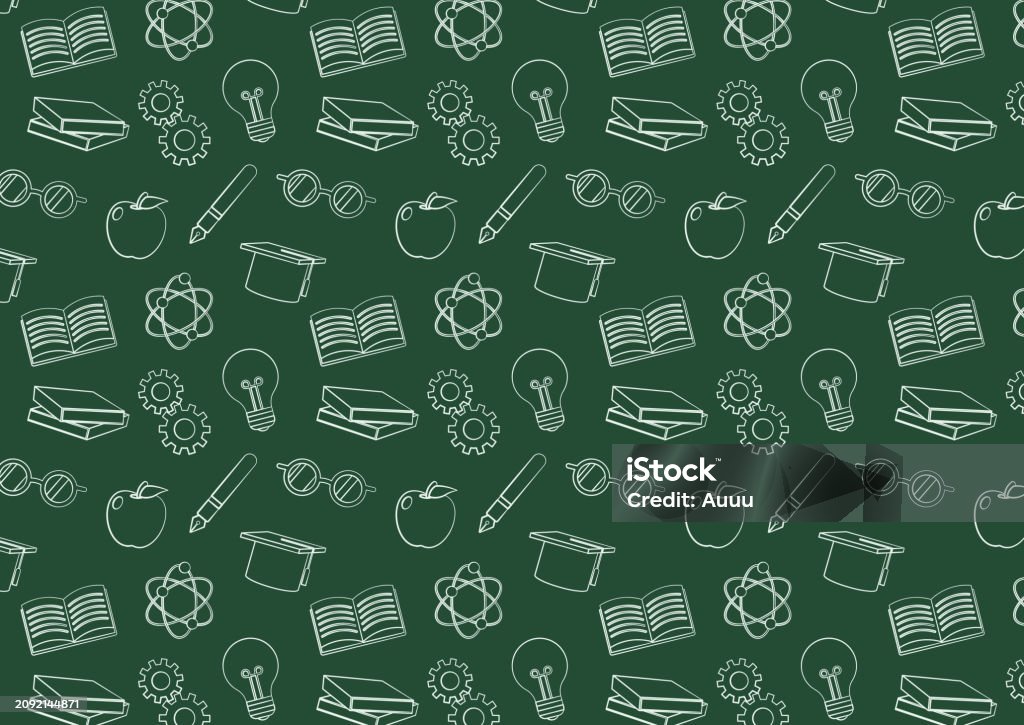 Knowledge Patterns Background Knowledge Pattern Background Stock Illustration - Download Image Now ...