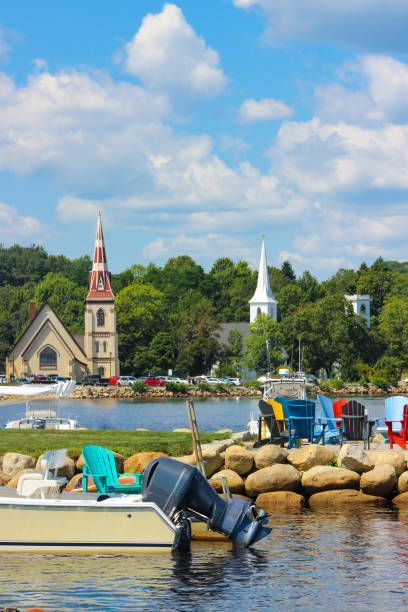 istock The three churches of Mahone Bay 2092285184