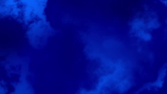 Hologram blue background. Wave animation fluid Effect. Information sea concept. Looping blue noise smoke