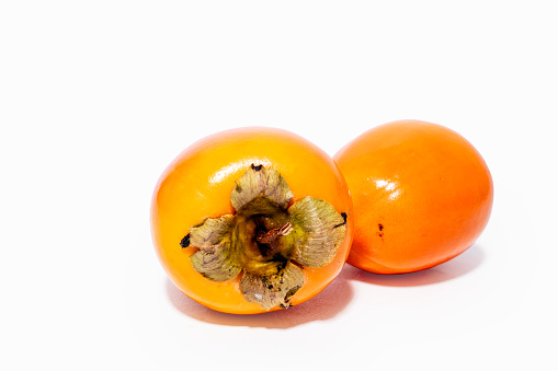 Kaki is orange colour fruit, which known as the “fruit of autumn