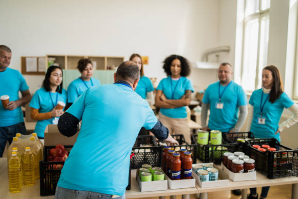 istock A local community working together for humanitarian assistance 2092522147