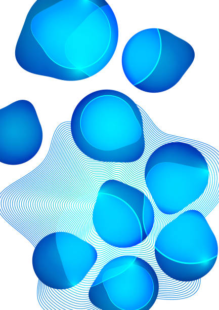istock Set of colorful geometric rounded shapes and lines. Abstract backgrounds for wallpaper, business cards, cover, poster, banner, brochure, header, website. Vector 2092550727