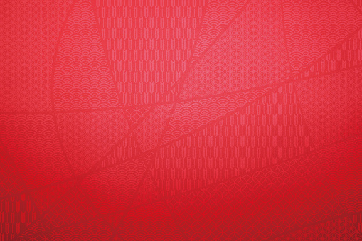 Red background of Japanese paper