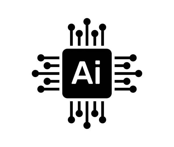 Vector illustration of ai symbol