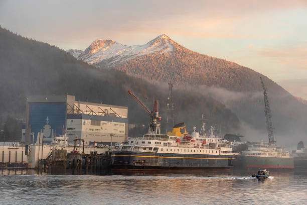 istock Passenger and Car Ferry at the Shipyard 2092873960
