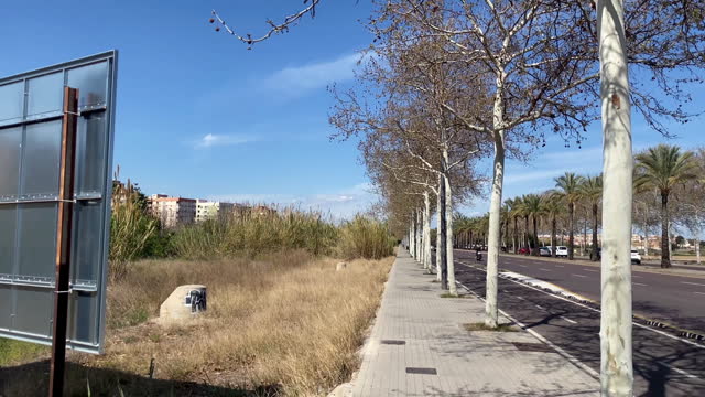 The outskirts of the city of Valencia, Spain