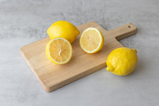 dried lemon slice background