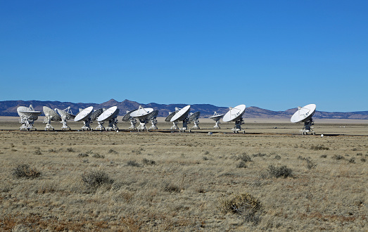 Very Large Array in the Plains of St Augustin, New Mexico