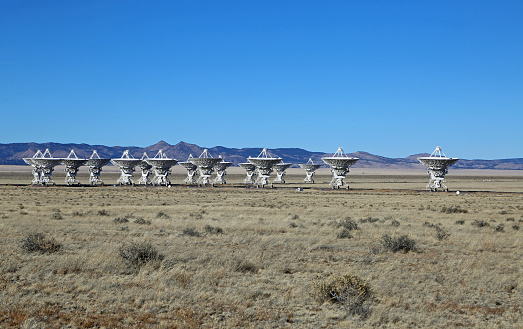 Very Large Array in the Plains of St Augustin, New Mexico