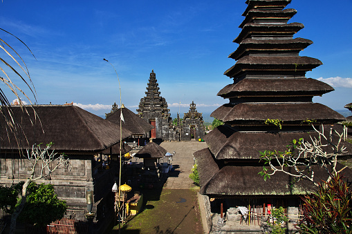 Pura Besakih Temple on Bali island, Indonesia