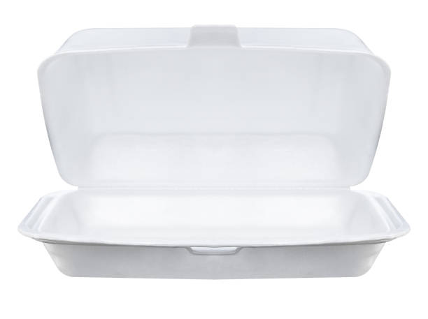 istock White foam box isolated on white background with clipping path 2093156213