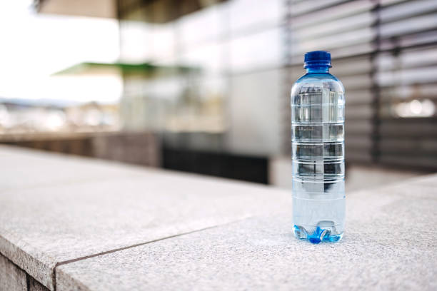 Plastic water bottle