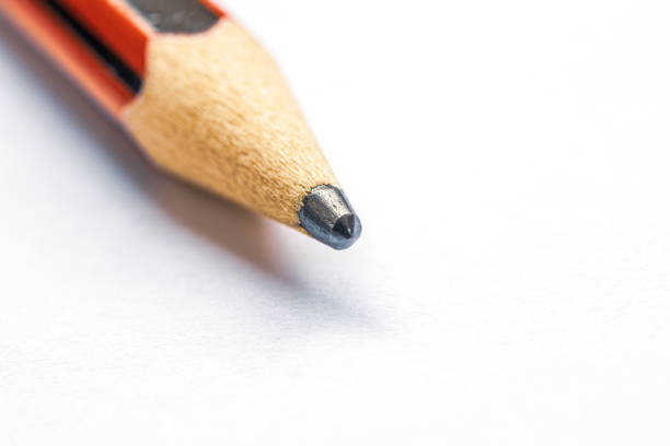 Close-up of pencil on paper