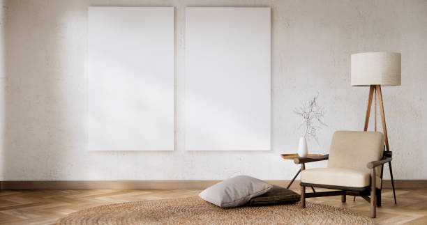 istock Japan armchair minimalist design muji style. 2093243807
