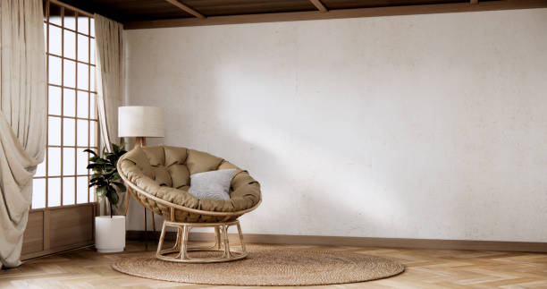 istock Japan armchair minimalist design muji style. 2093243817