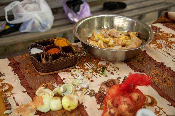istock a masala box and chicken for cooking 2093293325