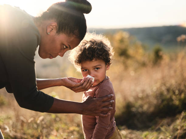istock Let mommy clean your nose! 2093297533