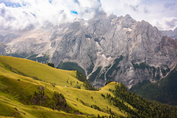 istock Dolomite alps in Italy, scenic mountain landscape 2093318169