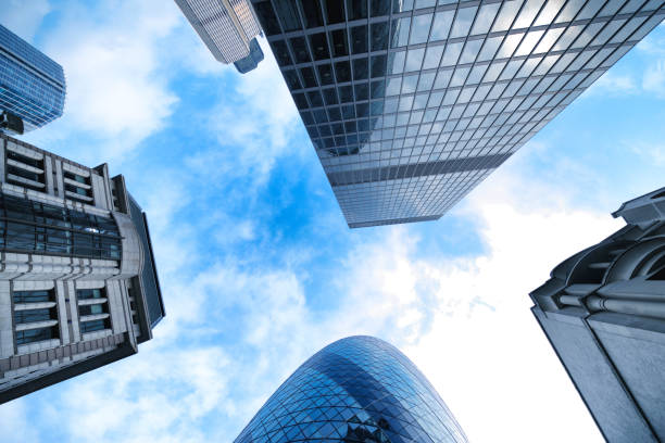 istock Skyscrapers in London, low angle view 2093320383