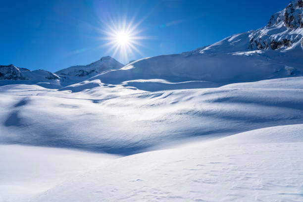 istock Winter snow covered mountain, Saas-Fee, Switzerland 2093340742