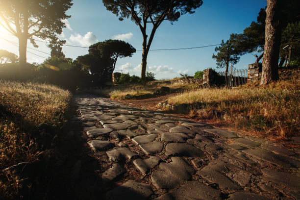 istock The Appian Way out of Rome 2093358152