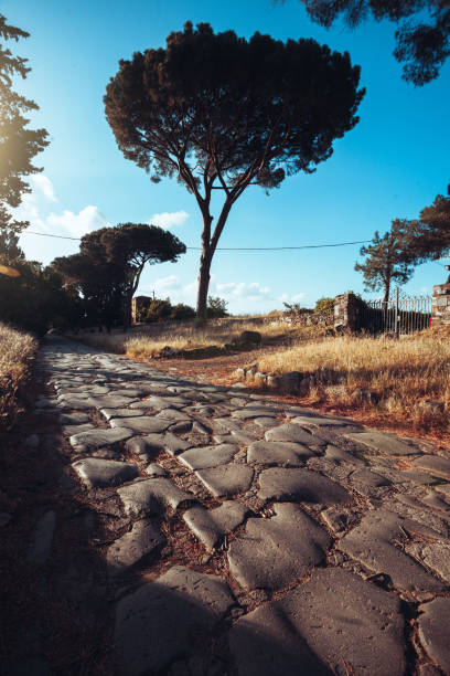 istock The Appian Way out of Rome 2093358173