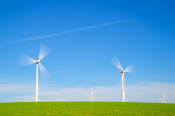Wind turbine generators for renewable electrical energy production in Spain