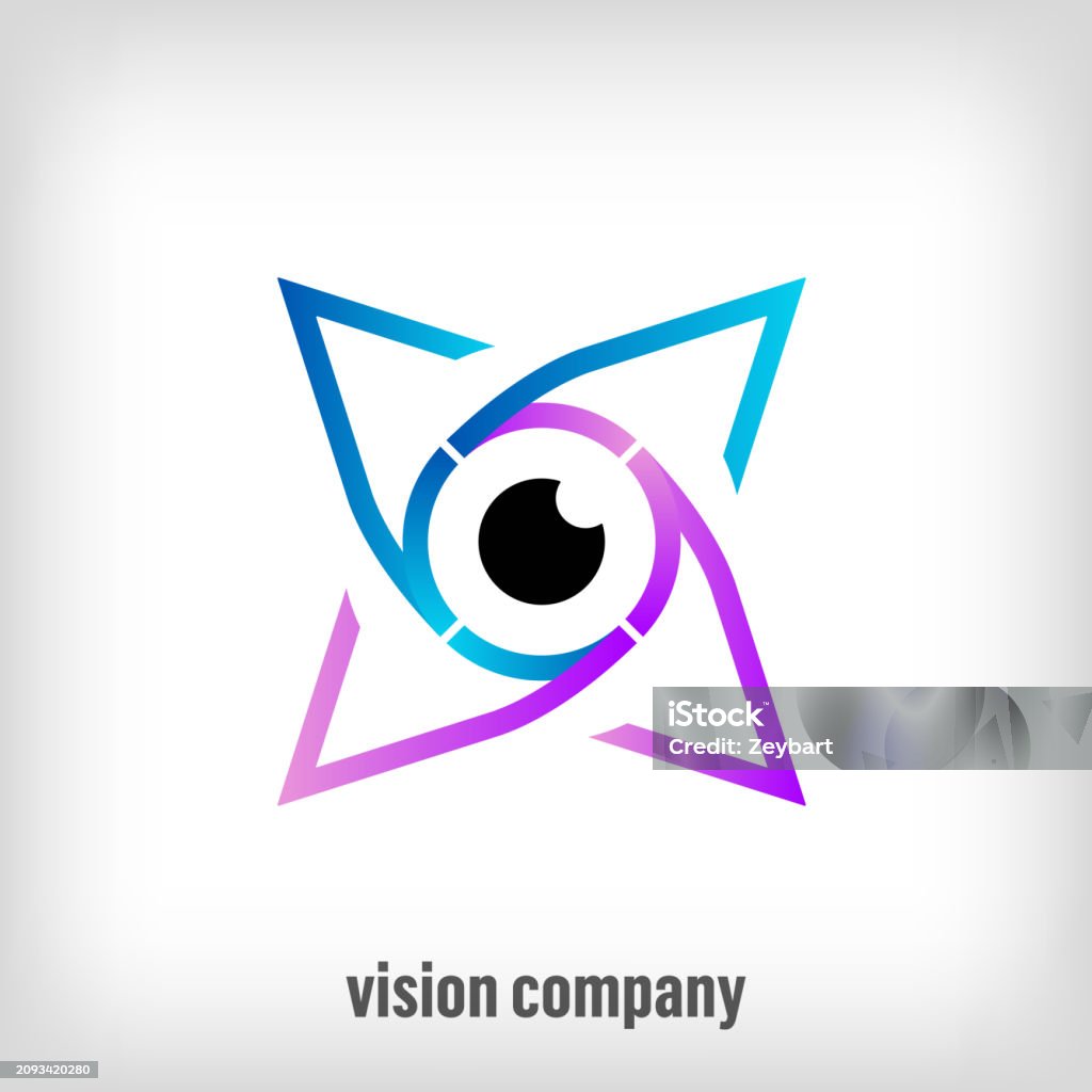 One Vision Designs Creative Optical Vision Design Stock Illustration - Download Image Now ...