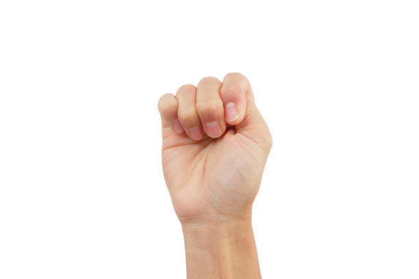 istock hand gestures To use sign language to ask for help in step 3 2093477911