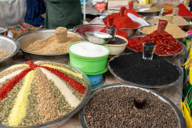 istock many different dry spices in a market 2093486867