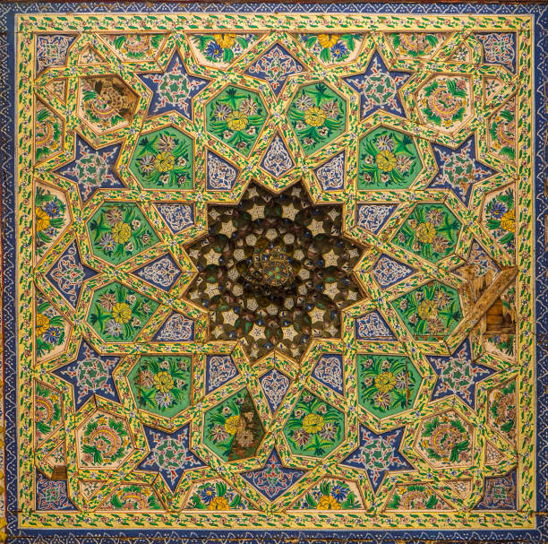 istock ceiling design in a vintage building in central asia 2093488440