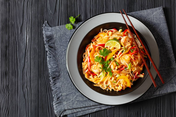 istock pad thai with shrimps, peanuts, eggs, bean sprouts 2093506337
