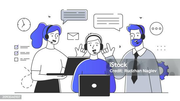 Support Center Drawing Support Center Vector Simple Stock Illustration - Download Image Now ...