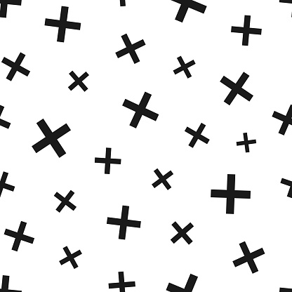 Seamless pattern with a icon of 